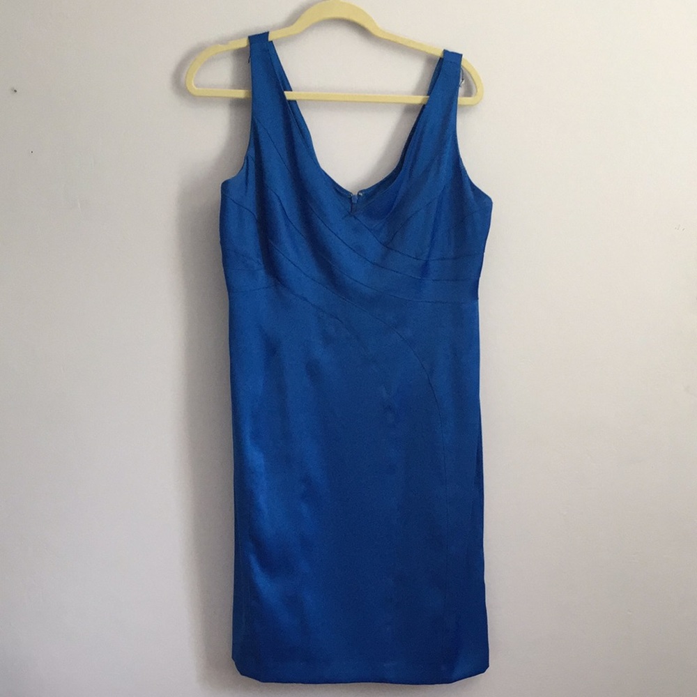 Jones wear royal blue dress Sz 16
